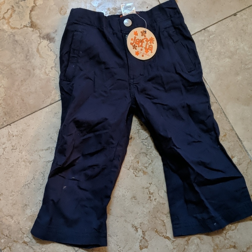 Java linked baby boys mod Navy pants new 12 to 18